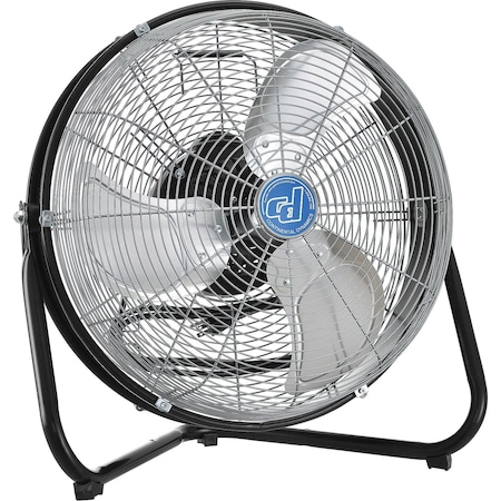 Cd Industrial 18 Internal Orbital Floor Fan, 3,980CFM, 1/40HP SFD2-450B